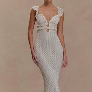 Ezra Meshki Dress - Ivory